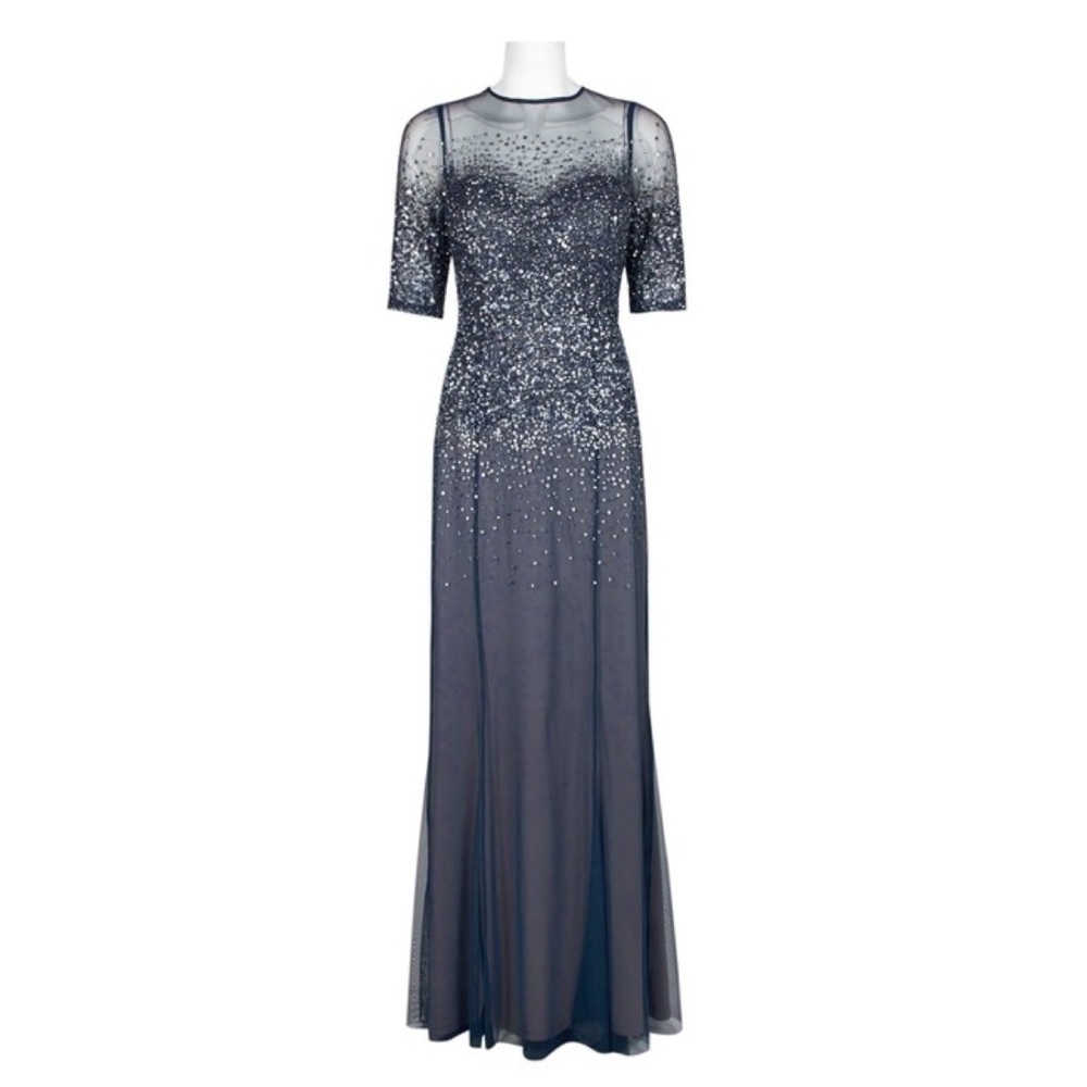 Pre-Owned 
Adrianna Papell  Beaded Formal Dress